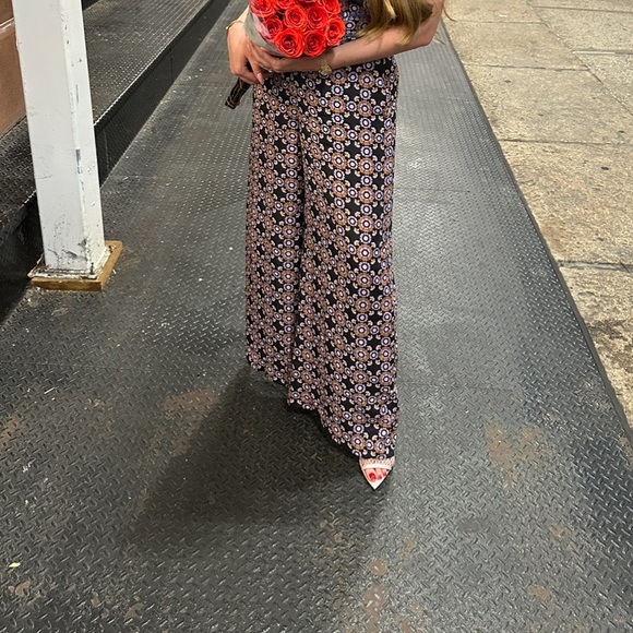 Zimmerman wide leg pants with a belt like new - Picture 3 of 9